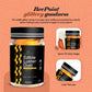 BeePoint Edible Glitter Luster Dust - Food Grade Shimmer Powder, 15g, Orange, Vegan & Gluten Free for Baking, Cocktails, and Decorating