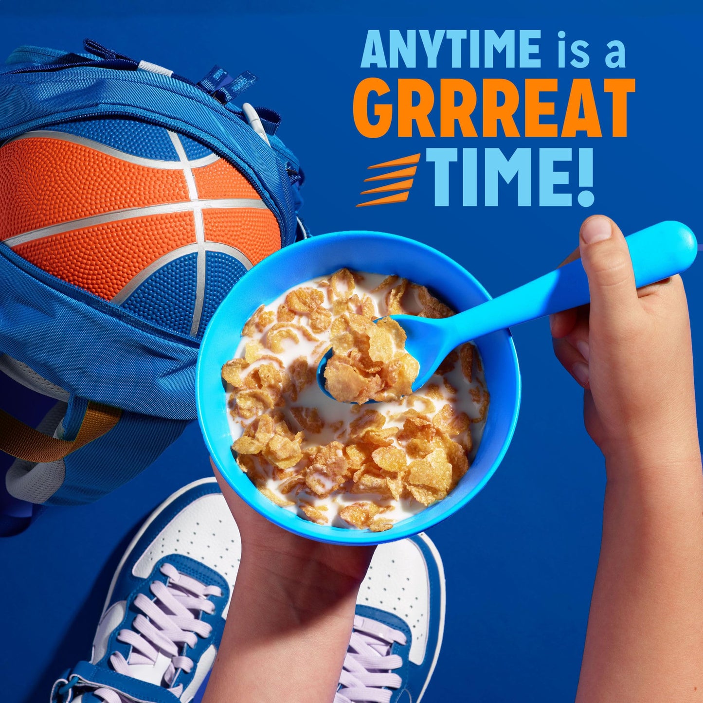 Kelloggs Frosted Flakes Breakfast Cereal, Fat Free, 12 oz