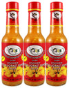 JcS Hot Scotch Bonnet Pepper Sauce (Pack of 3) 5 oz Jars