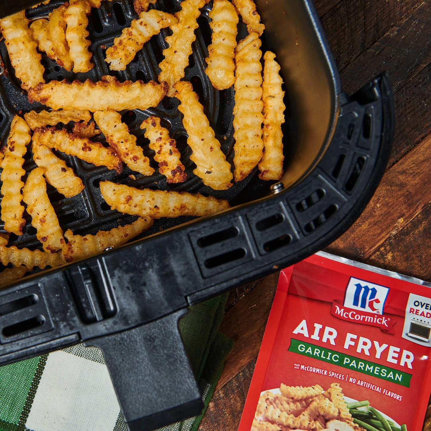 Mccormick Air Fryer Garlic Parmesan Seasoning Mix, 1.25 Oz (Pack Of 12)