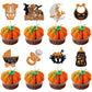 32 Pcs Halloween Baby Shower Cupcake Toppers Glitter Welcome Baby Carriage Bottle A Baby Is Brewing Cupcake Picks For Halloween