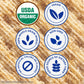 Triscuit Organic Original Whole Grain Wheat Crackers, Organic Crackers, Vegan Crackers, 7 Oz