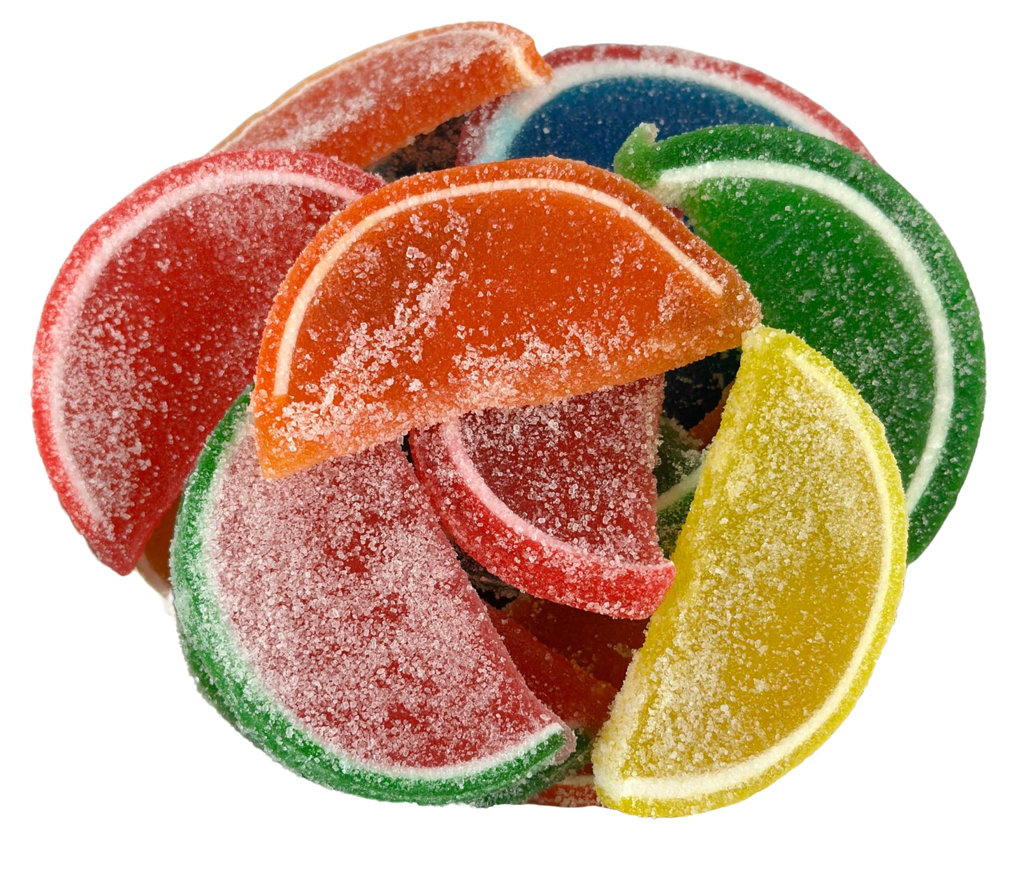 Cozy Confections Assorted Fruit Slices Jelly Candy, 1 Pound