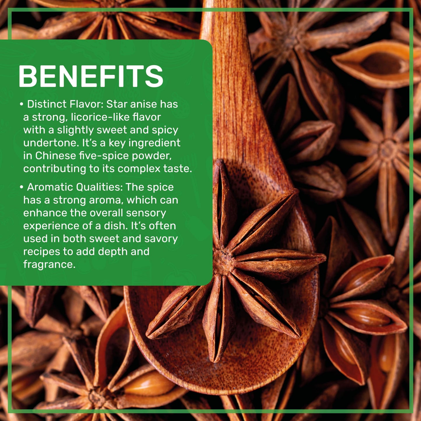 Jiva Organics Whole Star Anise 7 Oz Jumbo Bag - Non-Gmo, Non Irradiated, Pure Spice From India, Staranise