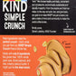 Kind Bar Smpl Crnch Pnt Bttr, 7 Ounce