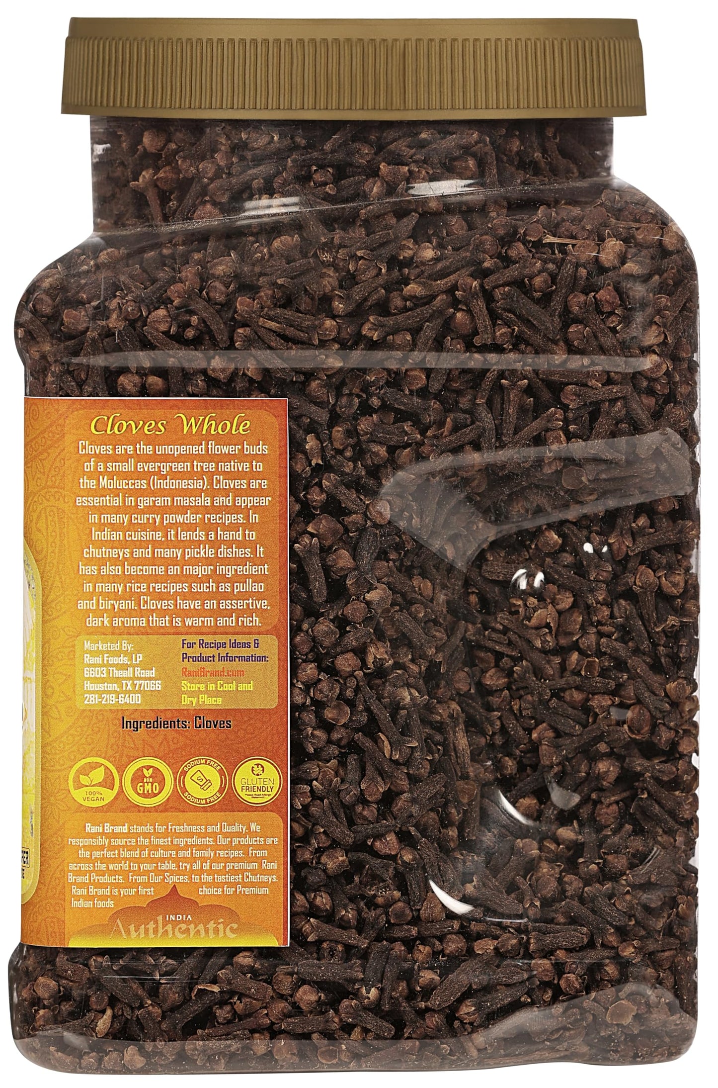 Rani Whole Cloves (Laung) 28oz - All Natural, Non-GMO, Vegan, Gluten Friendly, Indian Origin