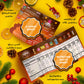 Turkish Munchies Midi International Snack Box | 12 Full-Size + 1 Bonus Snacks | Unique Exotic   | Midi Orange