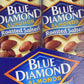 Blue Diamond Almonds, 1.5Oz Tubes, Roasted Salted, 12 Ea