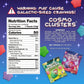 Cosmo Clusters Crunchy Gummy Candy Mix - Sour Fruit & Berry - 0.5 Ounce Pouch (24 Count) - Classroom Snacks for Students