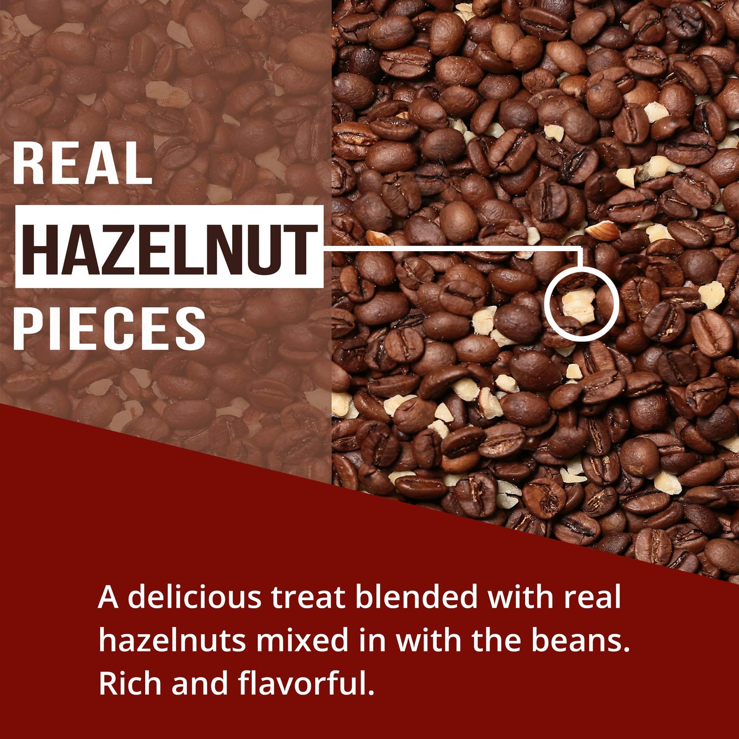 Lola Savannah Hazelnut Crème Ground Coffee, 2lb Bag, Premium Arabica Beans, Caffeinated, Black