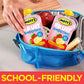 Motts Fruit Smoothies Strawberry Banana, 4.2 oz Clear Pouches, 24 Count (6 Packs of 4), Non-dairy, Made With Oatmilk, Made With