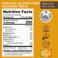 Morelli Paccheri Pasta - Organic, Large, Gluten-Free Pasta Made From Corn And Rice - Large Circle Gluten-Free Pasta From Italy,