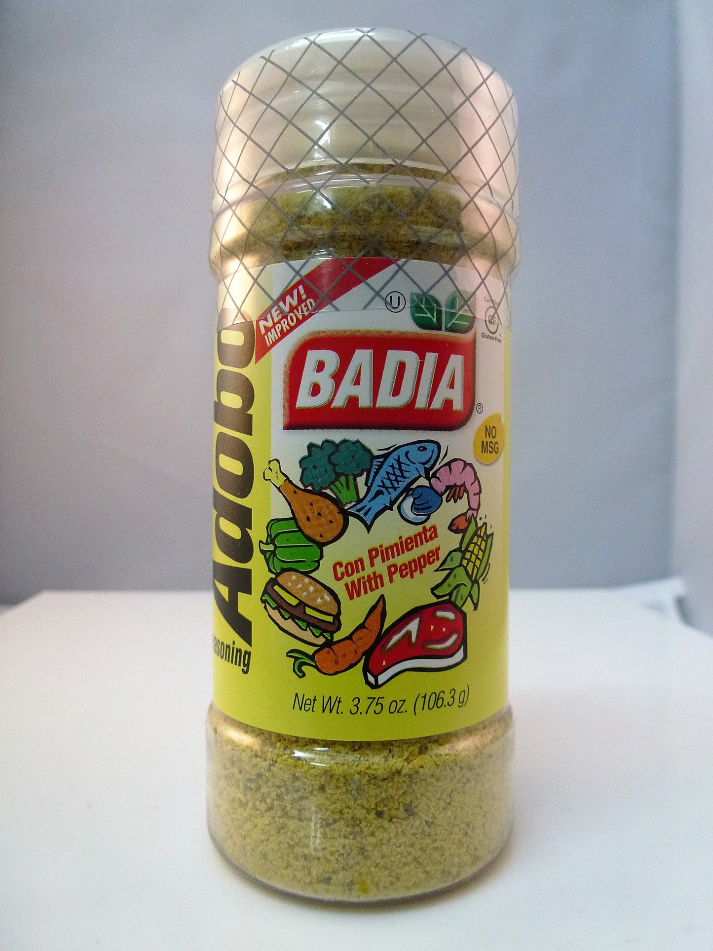 Badia Adobo Seasoning with Pepper/Con Pimienta