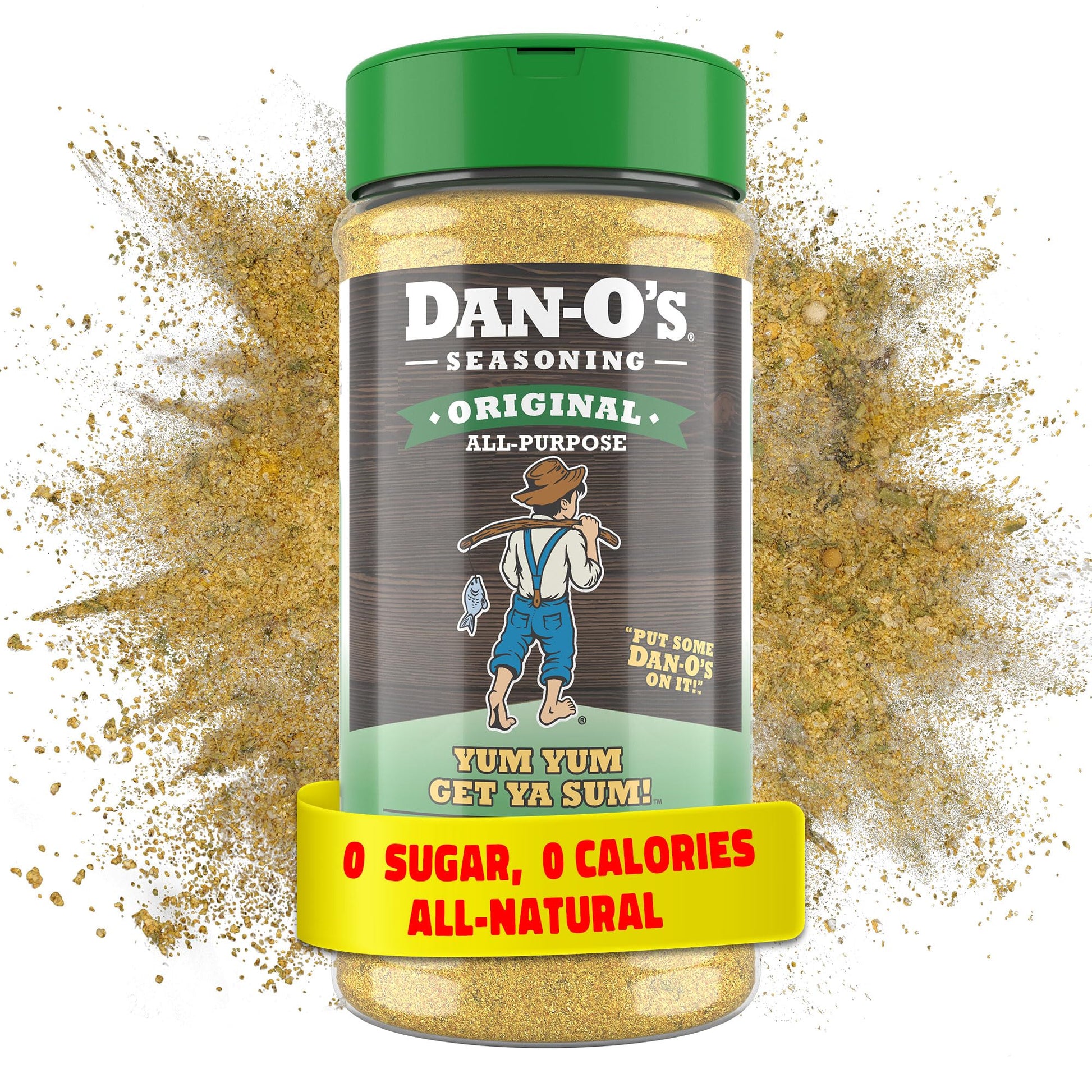 Dan-Os Original Seasoning - All-Purpose, Sugar Free - Medium Bottle (8.9 oz)