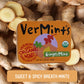 VerMints Organic Breath Mints GingerMint - Real Ginger Flavored Candies - Travel Size Tin - Non-GMO, Nut Free, Gluten Free, Vega