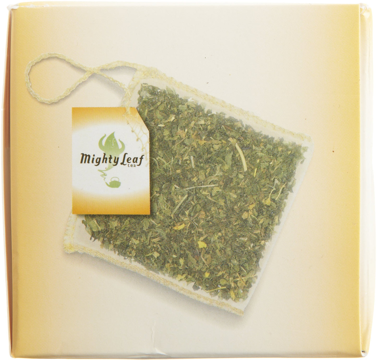 Mighty Leaf Organic Tea, Mint Melange, 15 Whole Leaf Pouches, 1.32 Oz, Pack of 3