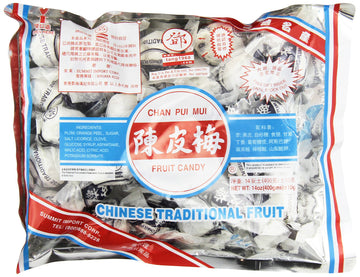 Chan Pui Mui Chinese Traditional Fruit Candy Net Wt.14 Oz