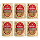 Royal Basmati Brown Rice with Quinoa and Garlic - Ready to Heat Basmati Rice - (6 Pack) 8.5 oz Microwaveable Pouch