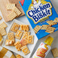 Chicken in a Biskit Original Baked Snack Crackers, Bulk Lunch Snacks, 6 - 7.5 oz Boxes