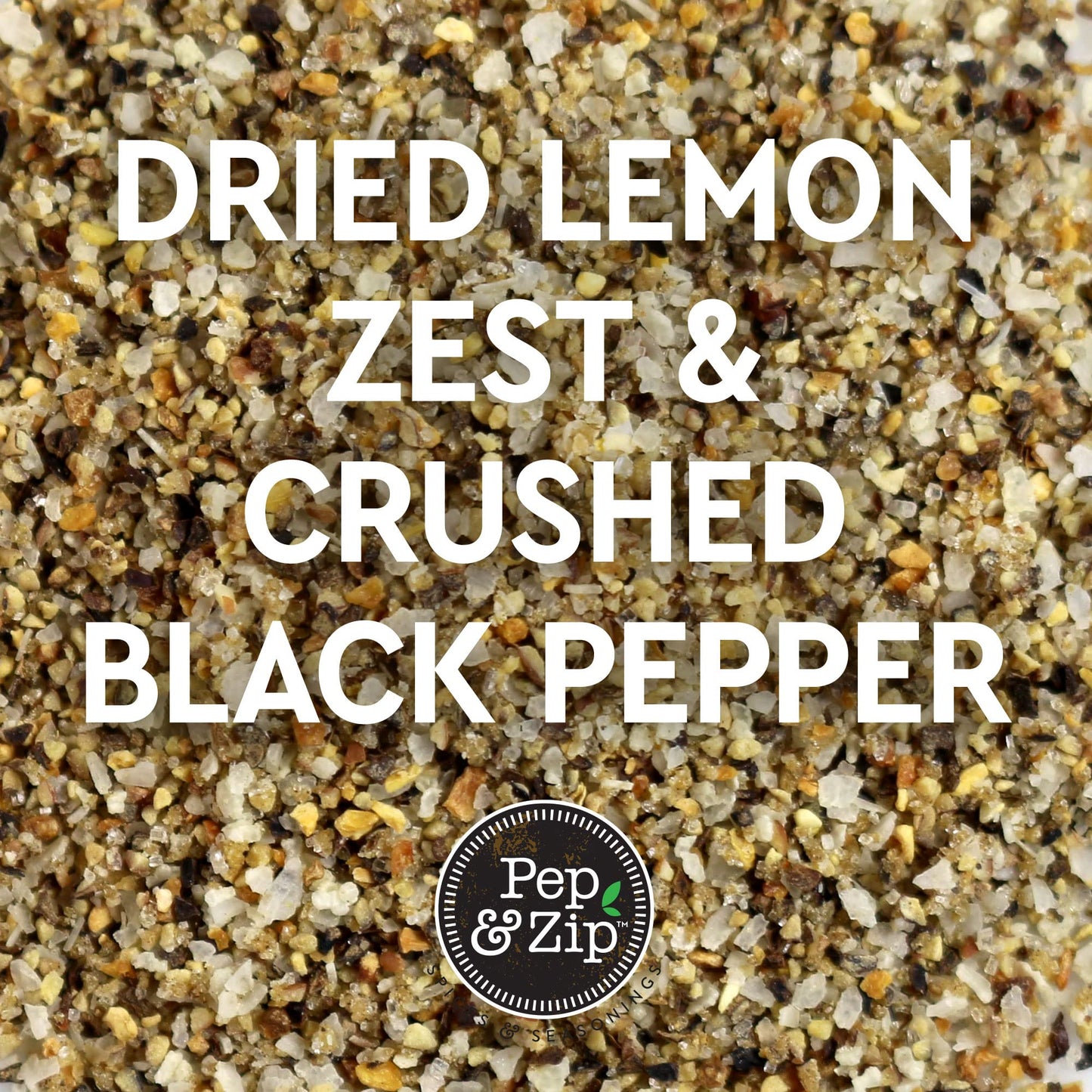 Pep And Zip, Lemon Pepper Seasoning/Sazonador Pimienta Con Limon, Zesty Flavor, Great On Wings, Non-Gmo, Kosher, No Msg, 26Oz