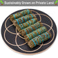 JL Local Rosemary Smudge Sticks - 4 Inch Sage Wands, Sustainably Sourced, Bulk Kit, Salvia Blanca for Cleansing