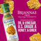 BRIANNAS - Organic Honey Ginger Vinaigrette Dressing - Certified Kosher & Organic Salad Dressing made with enhanced Ingredients - 10 oz. Bottle