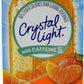 Crystal Light On The Go Citrus Drink Mix with Caffeine, 10-Packet Box, 0.9 Ounce, Pack of 26