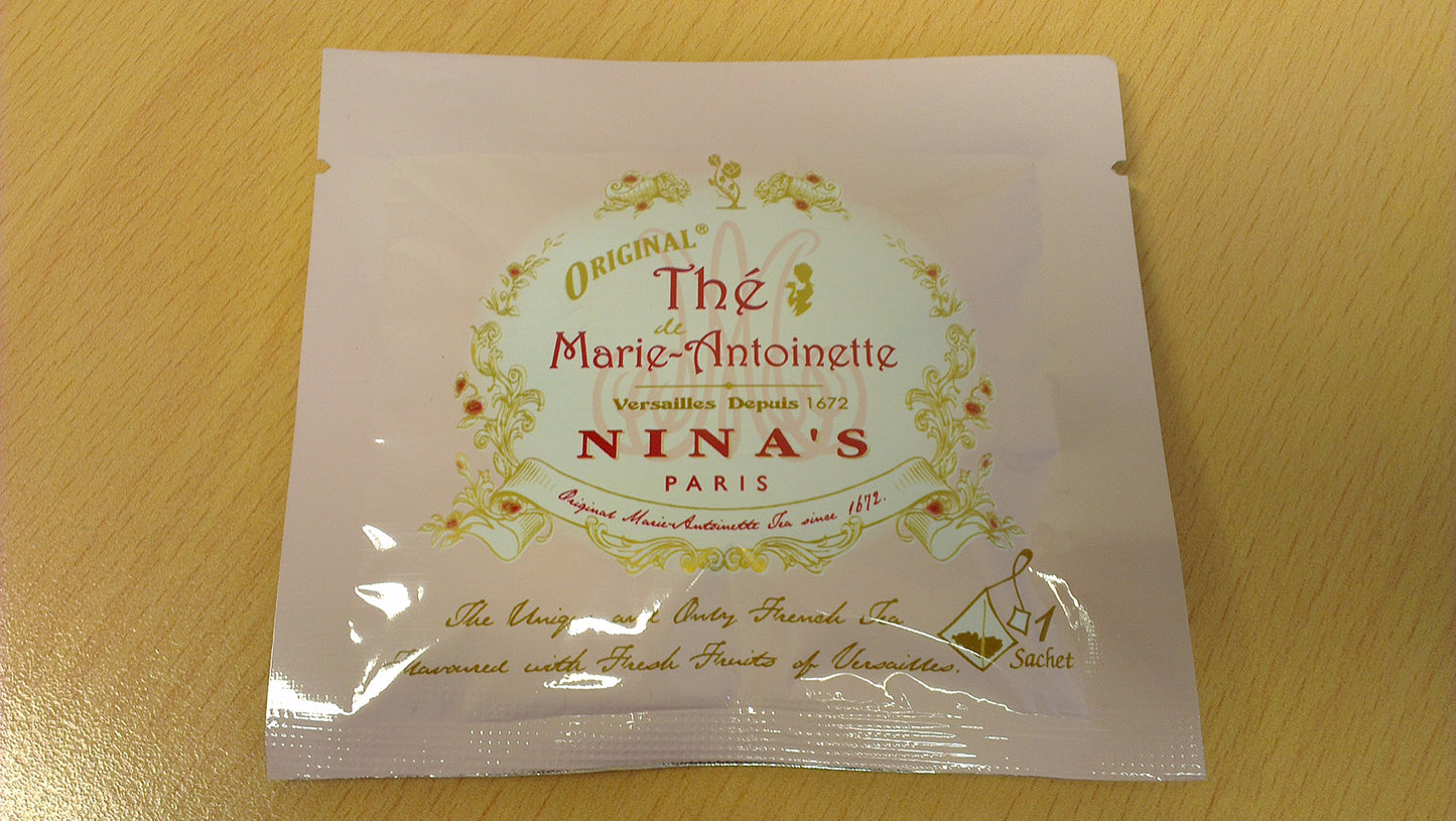 Nina'S Of Paris,Tea L'Original Marie-Antoinette, Box Of 10 Tea Bags In Decorative Nina'S Box