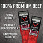 Jack Links Premium Cuts Beef Steak, Peppered, 12 Count, 1 Oz Strips - Great Protein Snack With 11G Of Protein And 1G Of Carbs Pe