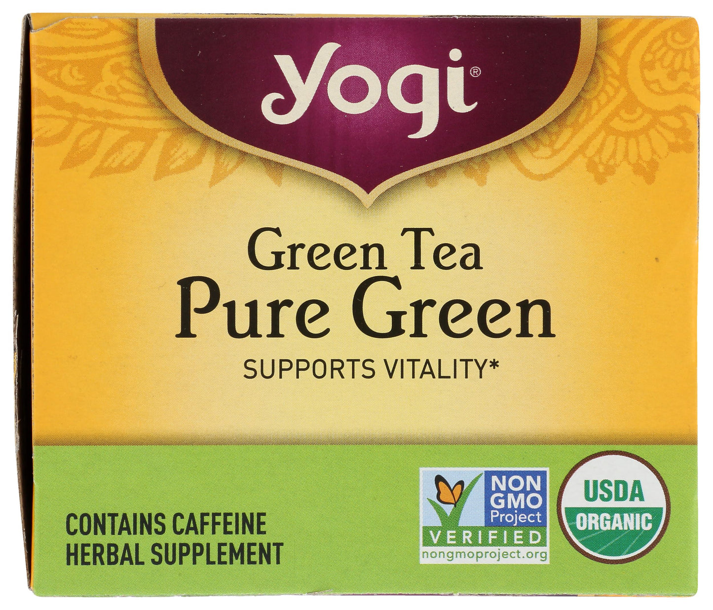Yogi Tea, Green Tea Pure Green, 16 Count