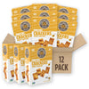 PRETZELIZED Snacks PRETZELIZED Pretzel Crackers, Honey Mustard Flavored, 6.5oz Box (Pack of 12)