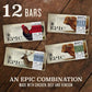 Epic Provisions Protein Bars Variety Pack, Venison, Chicken, Beef, Keto & Paleo Friendly, 12 Count