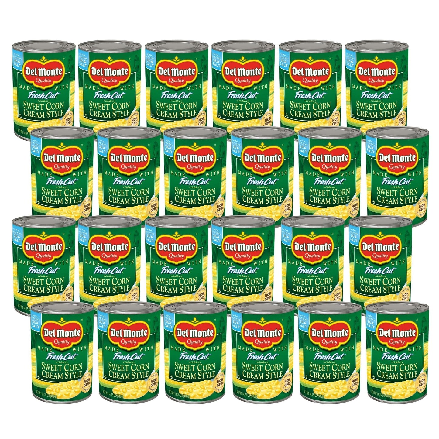 Del Monte Cream Style Corn, 8.25 Ounce (Pack of 12), Yellow