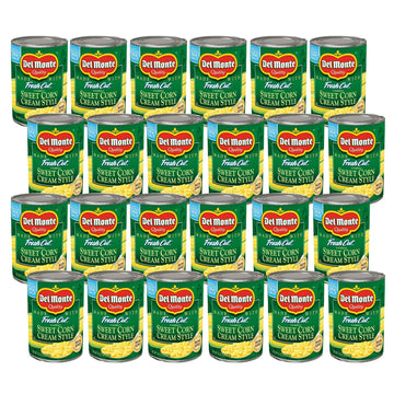 Del Monte Cream Style Corn, 8.25 Ounce (Pack of 12), Yellow