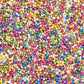 India Tree Rainbow Nonpareils, 32Oz Pantry Pak, Plant Based, Multi-Colored Sprinkles For Cake, Cupcake, And Cookie Decoration, V