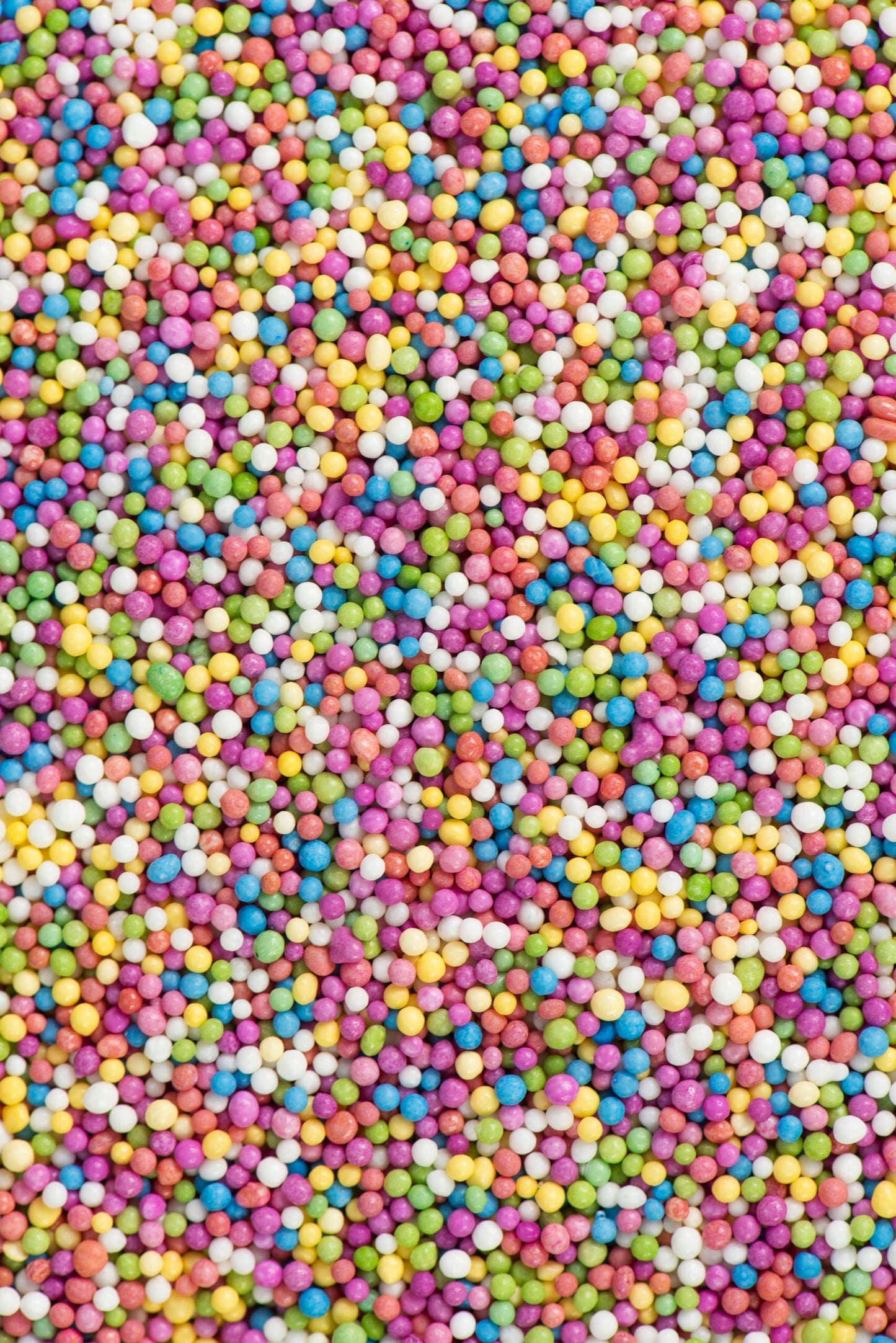 India Tree Rainbow Nonpareils, 32Oz Pantry Pak, Plant Based, Multi-Colored Sprinkles For Cake, Cupcake, And Cookie Decoration, V