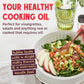 Gourmanity Rice Bran Oil, Bulk 1.32 Gallon Easy Pour Bottle, Heart Healthy Oil Made From 100% Pure Rice Bran, Perfect For Cookin