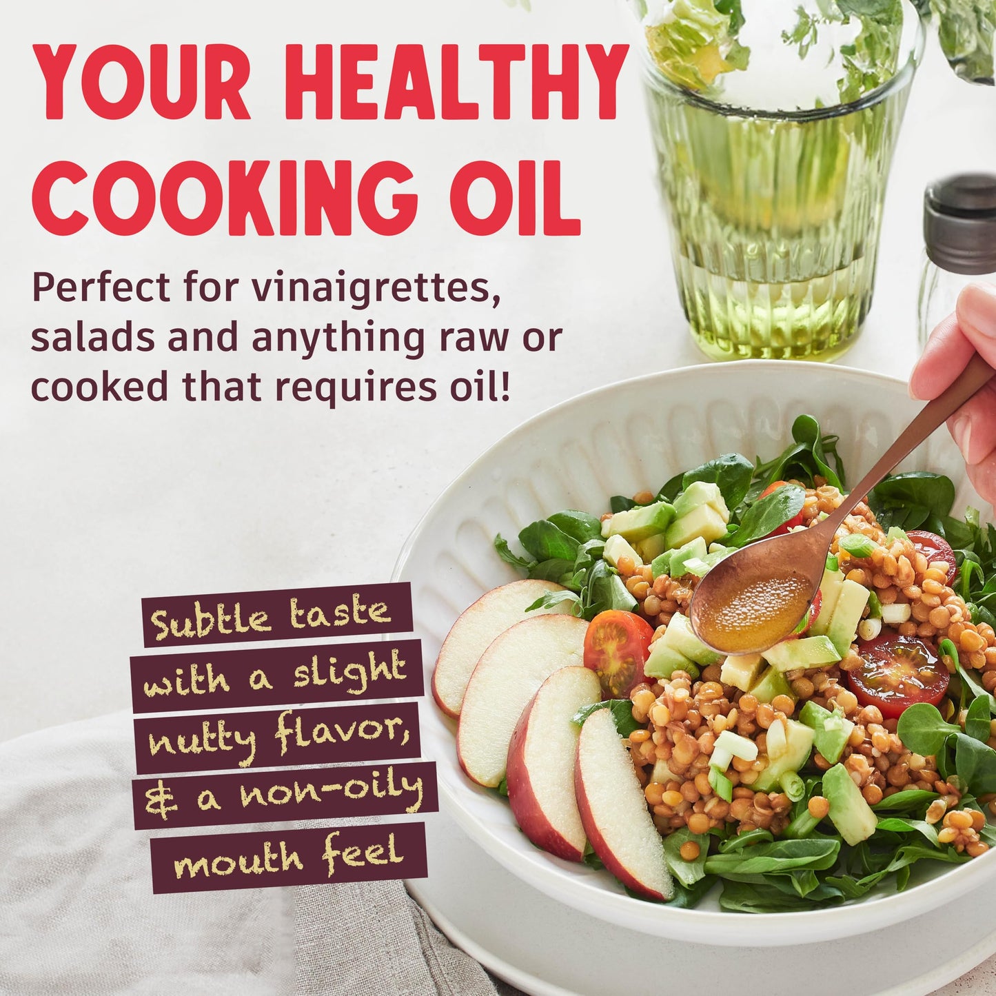 Gourmanity Rice Bran Oil, Bulk 1.32 Gallon Easy Pour Bottle, Heart Healthy Oil Made From 100% Pure Rice Bran, Perfect For Cookin