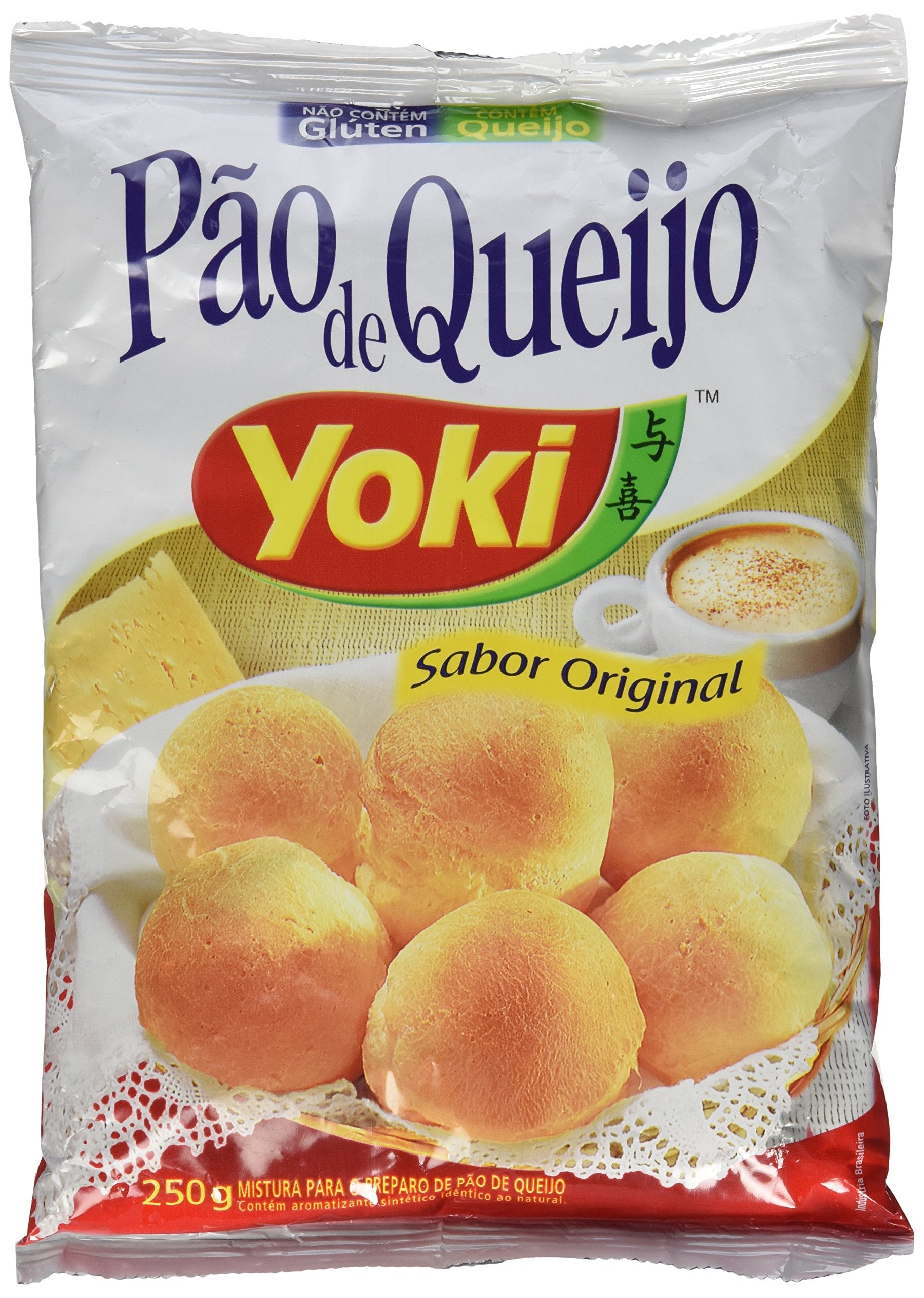 Cheese Bread Mix - Mistura para Po de Queijo - Yoki - 8.8 Ounce (Pack of 4)