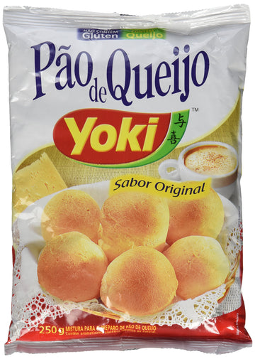 Cheese Bread Mix - Mistura para Po de Queijo - Yoki - 8.8 Ounce (Pack of 4)