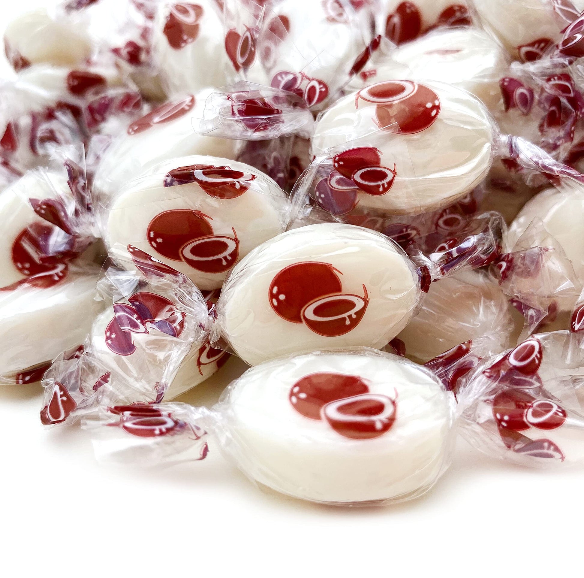 Funtasty Coconut Drops Filled Hard Candy, Individually Wrapped, Bulk Pack 2 Lbs