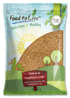 Food to Live Buckwheat Kasha, 6 Pounds - Grechka, Toasted Whole Groats, Made from Hulled Seeds, Kosher, Bulk. Rich in Dietary Fi
