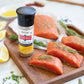 Redmond Real Sea Salt - Natural Unrefined Organic Gluten Free, Coarse Salt with Coarse Grinder (Lemon Pepper)
