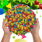 Toxic Waste Sour Candy | 1 Pound Bag - Approx. 150 Count | Apple, Watermelon, Lemon, Blue Raspberry, Black Cherry