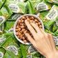 The Happy Snack Company Crunchy Chickpeas Lime & Cracked Pepper 24 X 1 Oz. 5G Plant Based Protein & 120 Cals. Gluten,Nut & Dairy