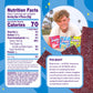 JOYRIDE Sour Strips Bundle - Blue Raspberry & Peppermint Gum, Low Sugar, Dye Free, 3.5 oz (Pack of 6)