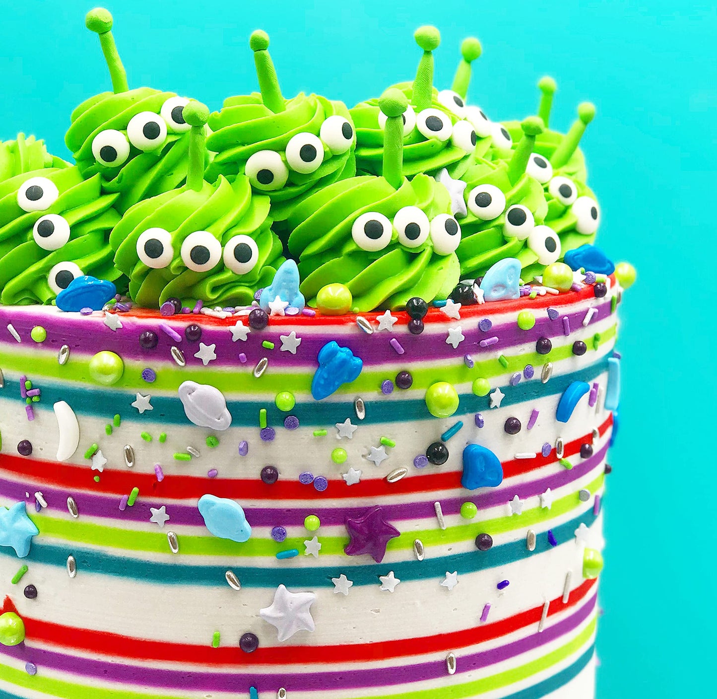 Manvscakes Sprinkles - Themed Sprinkles For Cake Decorating, Sprinkle Mix For Cookies, Ice Cream, Fondant Cake, Caramel Apples, Cupcakes & Other Desserts, Assorted Halloween & Fall Sprinkles, 4 Oz