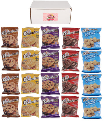Secret Candy Shop Compatible With Grandma'S Cookies In Box (Pack Of 20, Total 40 Cookies) (Assorted)