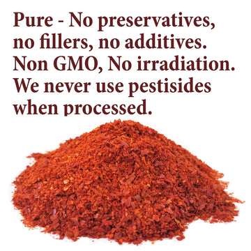 The Spice Way - Premium Aleppo Pepper Ground |4 Oz.| Crushed Aleppo Pepper Flakes (Halaby Pepper/Pul Biber/Marash Chili Pepper F