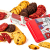 David's Cookies Fresh-Baked Sweet Sampler Mini Bites in Love Tin - 1.7 Lbs Assorted Mini Cookies with Chocolate Chip, Chocolate 